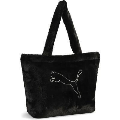 Borsa Shopper Up Faux Fur 12l Puma Black One Size Borsa Shopper Up Faux Fur 12l Puma Black One Size