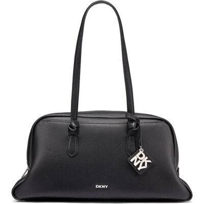 DKNY Borsa A Tracolla Eliza Large Black / Silver Black One Size DKNY Borsa A Tracolla Eliza Large Black / Silver Black One Size