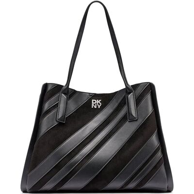 DKNY Borsa A Tracolla Josie Black / Silver Black One Size DKNY Borsa A Tracolla Josie Black / Silver Black One Size