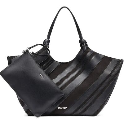 DKNY Borsa A Tracolla Paula Dw0300955 Black / Silver Black One Size DKNY Borsa A Tracolla Paula Dw0300955 Black / Silver Black One Size