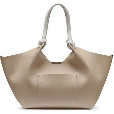 DKNY Borsa A Tracolla Paula Mid Light Taupe Beige One Size DKNY Borsa A Tracolla Paula Mid Light Taupe Beige One Size
