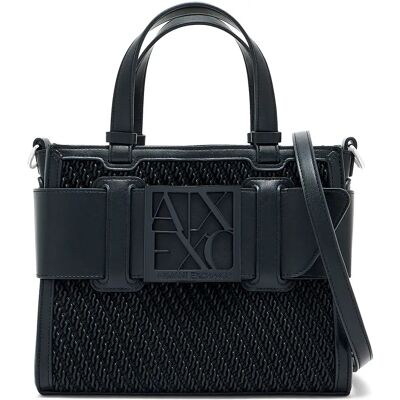 Armani Exchange Borsa Shopper Xw000392_af26 Black / Black One Size Armani Exchange Borsa Shopper Xw000392_af26 Black / Black One Size