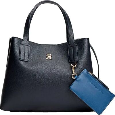 Tommy Hilfiger Borsa A Tracolla Icon Mini Satchel Space Blue One Size Tommy Hilfiger Borsa A Tracolla Icon Mini Satchel Space Blue One Size