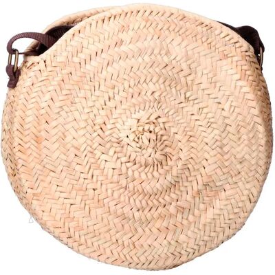 Basics Borsa Round Light Brown One Size Basics Borsa Round Light Brown One Size