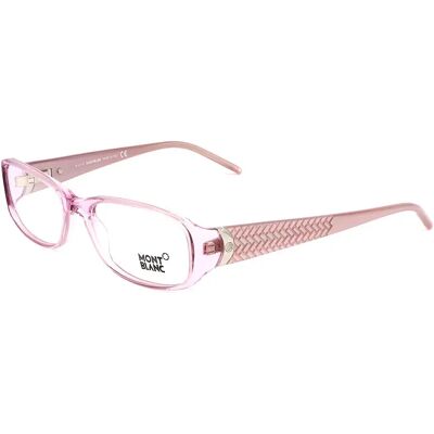 Montblanc MB0303-078 Montatura occhiali donna - Acetato viola Montblanc MB0303-078 Montatura occhiali donna - Acetato viola