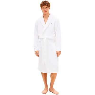 Tommy Hilfiger Accappatoio Um0um03725 Th Optic White M Tommy Hilfiger Accappatoio Um0um03725 Th Optic White M