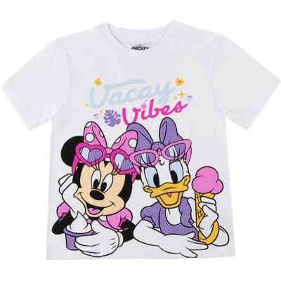Disney Maglietta A Maniche Corte Minnie White 3 Anni Disney Maglietta A Maniche Corte Minnie White 3 Anni