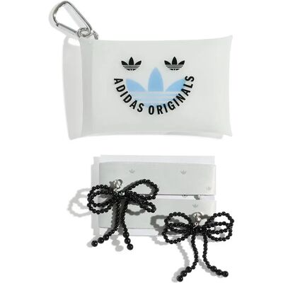 Adidas Originals Set Di Ciondoli Oribbon Accessory Clear Grey One Size Adidas Originals Set Di Ciondoli Oribbon Accessory Clear Grey One Size