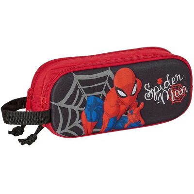 Safta Astuccio Spider-man 3d Double Multicolor One Size Safta Astuccio Spider-man 3d Double Multicolor One Size