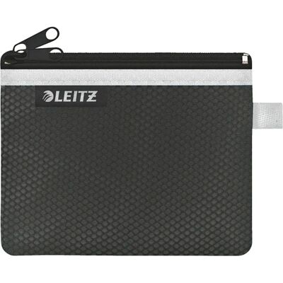 Leitz Borsa Da Toilette Wow Nylon Two Pockets Travel 14x10.5 Cm Black One Size Leitz Borsa Da Toilette Wow Nylon Two Pockets Travel 14x10.5 Cm Black One Size