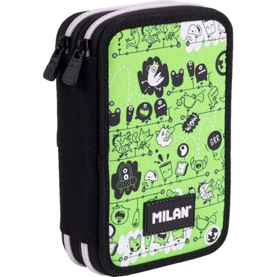 Milan Astuccio Doppio Scomparto Tandem 2 Serie Speciale Multicolor One Size Milan Astuccio Doppio Scomparto Tandem 2 Serie Speciale Multicolor One Size