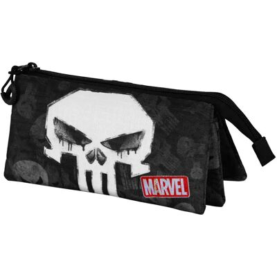 Karactermania Astuccio Marvel Punisher Skull Black One Size Karactermania Astuccio Marvel Punisher Skull Black One Size
