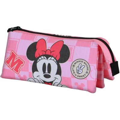 Karactermania Astuccio Disney Minnie Mouse Journey Triple Pink One Size Karactermania Astuccio Disney Minnie Mouse Journey Triple Pink One Size