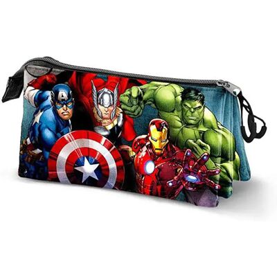 Karactermania Astuccio Avengers Triple Unit 11x23x8 Cm Multicolor One Size Karactermania Astuccio Avengers Triple Unit 11x23x8 Cm Multicolor One Size