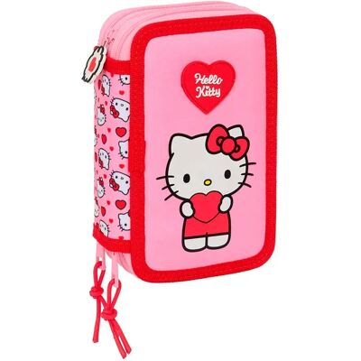 Safta Astuccio Hello Kitty 12.5x19.5x5.5 Cm Triple Multicolor One Size Safta Astuccio Hello Kitty 12.5x19.5x5.5 Cm Triple Multicolor One Size