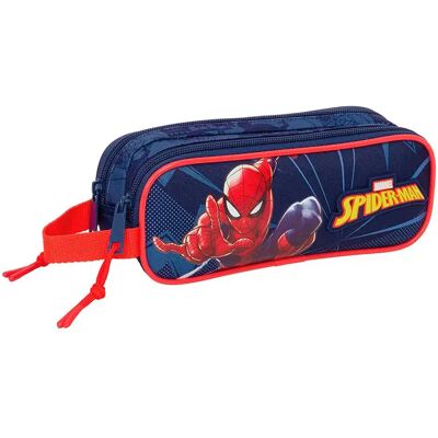 Safta Astuccio Spider-man 21x8x6 Cm Double Multicolor One Size Safta Astuccio Spider-man 21x8x6 Cm Double Multicolor One Size