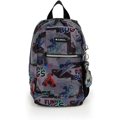 Gabol Astuccio Bugs-double Pocket Negro One Size Gabol Astuccio Bugs-double Pocket Negro One Size