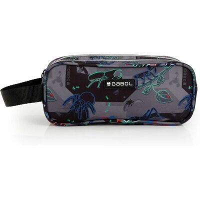 Gabol Astuccio Bugs-triple Pocket Negro One Size Gabol Astuccio Bugs-triple Pocket Negro One Size