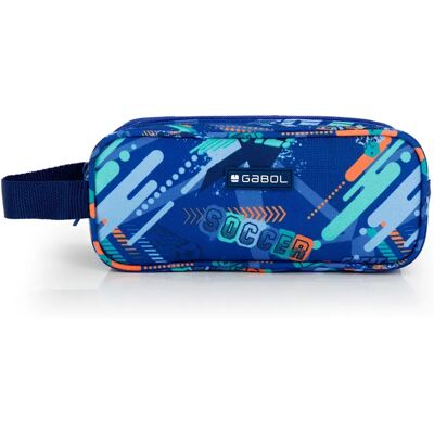 Gabol Astuccio Crew-triple Pocket Azul One Size Gabol Astuccio Crew-triple Pocket Azul One Size