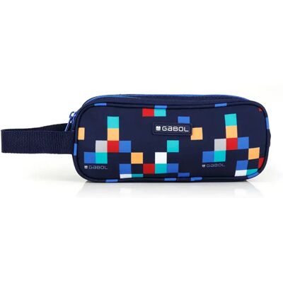 Gabol Astuccio Cubik-triple Pocket Azul Marino One Size Gabol Astuccio Cubik-triple Pocket Azul Marino One Size