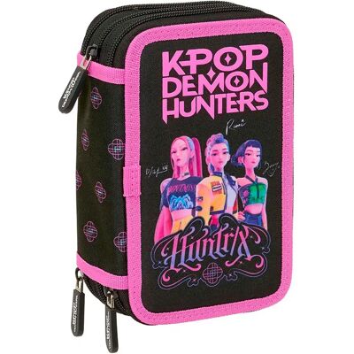 Safta Astuccio K-pop Demon Hunters Black One Size Safta Astuccio K-pop Demon Hunters Black One Size