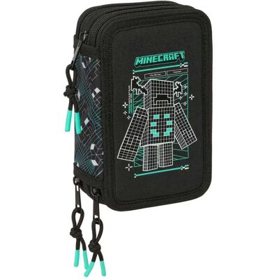 Safta Astuccio Triple Minecraft Screen 37 Unità Multicolor One Size Safta Astuccio Triple Minecraft Screen 37 Unità Multicolor One Size