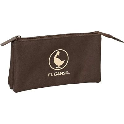 Safta Astuccio El Ganso Basics Chocolate One Size Safta Astuccio El Ganso Basics Chocolate One Size