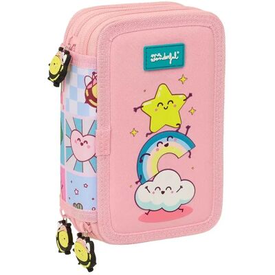 Safta Astuccio Mr Wonderful Comic Multicolor One Size Safta Astuccio Mr Wonderful Comic Multicolor One Size