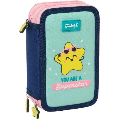 Safta Astuccio Mr Wonderful Estrella Multicolor One Size Safta Astuccio Mr Wonderful Estrella Multicolor One Size