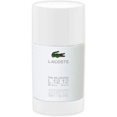 Lacoste L.12.12 Blanc Deodorante in Bastoncino - Deodorante Lacoste L.12.12 Blanc Deodorante in Bastoncino - Deodorante