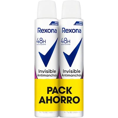 Deodorante Rexona Spray Nero & Bianco - Motion Sense, 2x200ml Deodorante Rexona Spray Nero & Bianco - Motion Sense, 2x200ml