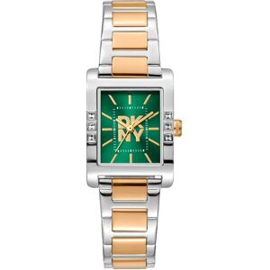 DKNY Orologio Da Donna Westside Glitz 22 Mm Silver Grey / Yellow Gold / Bottle Green / Mineral One Size DKNY Orologio Da Donna Westside Glitz 22 Mm Silver Grey / Yellow Gold / Bottle Green / Mineral One Size