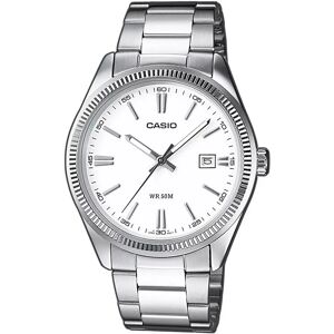 Casio Orologio Collection Mtp-1302pd-7a1 Grey / White One Size Casio Orologio Collection Mtp-1302pd-7a1 Grey / White One Size