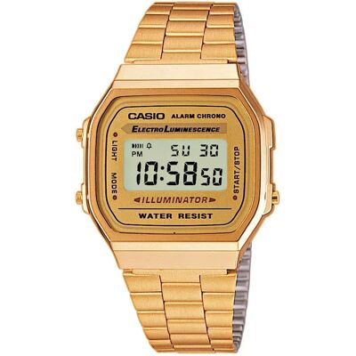 Casio Orologio Retro Vintage A168wg Yellow Gold One Size Casio Orologio Retro Vintage A168wg Yellow Gold One Size