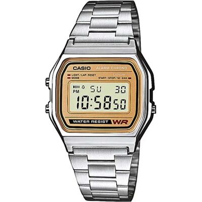 Casio Orologio Da Donna A158-wea Yellow One Size Casio Orologio Da Donna A158-wea Yellow One Size