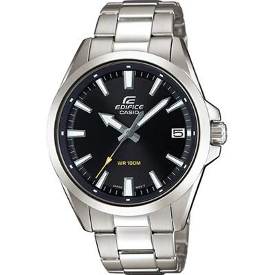Edifice Orologio Efv 100d 1avuef Black One Size Edifice Orologio Efv 100d 1avuef Black One Size
