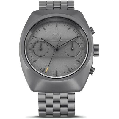 Adidas Watches Orologio Process Chrono M3 Gunmetal One Size Adidas Watches Orologio Process Chrono M3 Gunmetal One Size