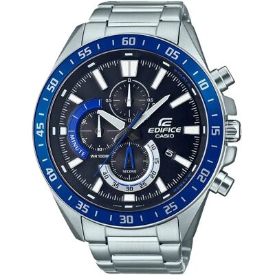 Edifice Orologio Efv-620d-1a2vuef Silver One Size Edifice Orologio Efv-620d-1a2vuef Silver One Size