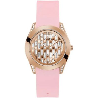 Guess Orologio Da Donna Clarity Pink One Size Guess Orologio Da Donna Clarity Pink One Size