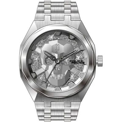 Police Orologio Pewjg2110702 Silver-Gray One Size Police Orologio Pewjg2110702 Silver-Gray One Size