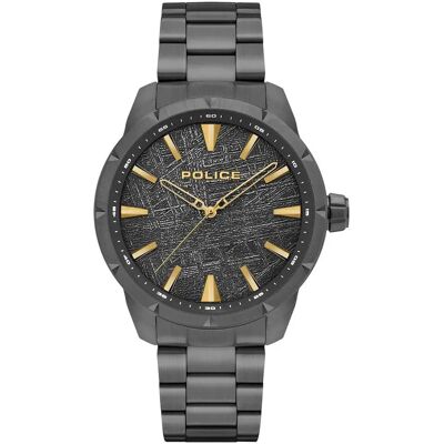 Police Orologio Process Chrono M3 Gun metal / Smoke One Size Police Orologio Process Chrono M3 Gun metal / Smoke One Size