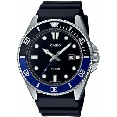 Casio Orologio Mdv-107-1a2vef Black One Size Casio Orologio Mdv-107-1a2vef Black One Size