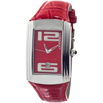 Chronotech Orologio Da Donna Ct7017b-05 Red One Size Chronotech Orologio Da Donna Ct7017b-05 Red One Size