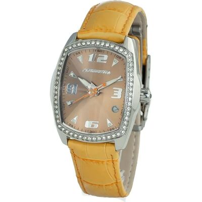 Chronotech Orologio Da Donna Ct750ls-06 Orange One Size Chronotech Orologio Da Donna Ct750ls-06 Orange One Size