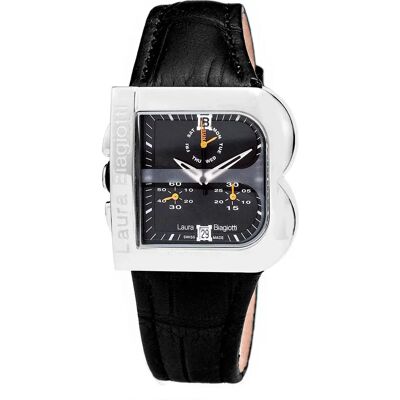 Laura Biagiotti Orologio Da Donna Lb0002-cn Black One Size Laura Biagiotti Orologio Da Donna Lb0002-cn Black One Size