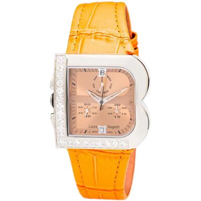 Laura Biagiotti Orologio Da Donna Lb0002-na Orange One Size Laura Biagiotti Orologio Da Donna Lb0002-na Orange One Size
