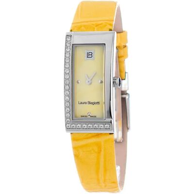 Laura Biagiotti Orologio Da Donna Lb0011l-am Yellow One Size Laura Biagiotti Orologio Da Donna Lb0011l-am Yellow One Size