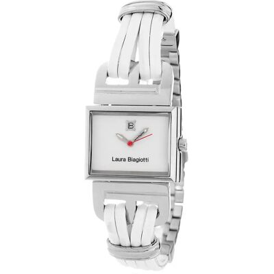 Laura Biagiotti Orologio Da Donna Lb006l-02 White One Size Laura Biagiotti Orologio Da Donna Lb006l-02 White One Size