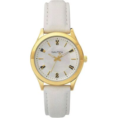 Nautica Orologio Da Donna Napvnc001 White One Size Nautica Orologio Da Donna Napvnc001 White One Size