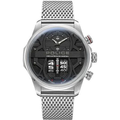 Police Orologio Rotorcrom Ss Mesh Rotor Silver-Gray One Size Police Orologio Rotorcrom Ss Mesh Rotor Silver-Gray One Size